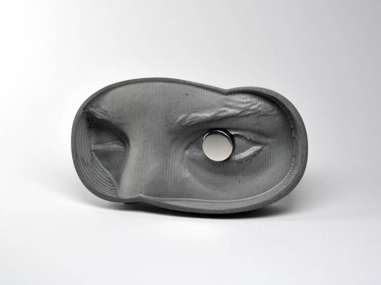 1  Daily Records Peter Machata Fosil 2025 brooch silver plastic  Phoptographer Peter Machata 768x575