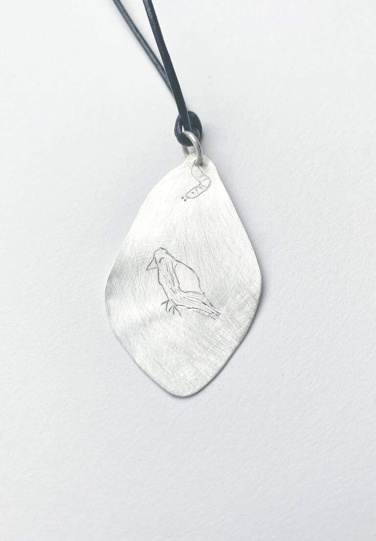 Nanna Gronborg Pendant Distracction 2025 Silver 300 dpi 768x1106